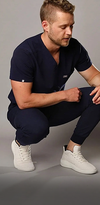 Healthcare worker resting